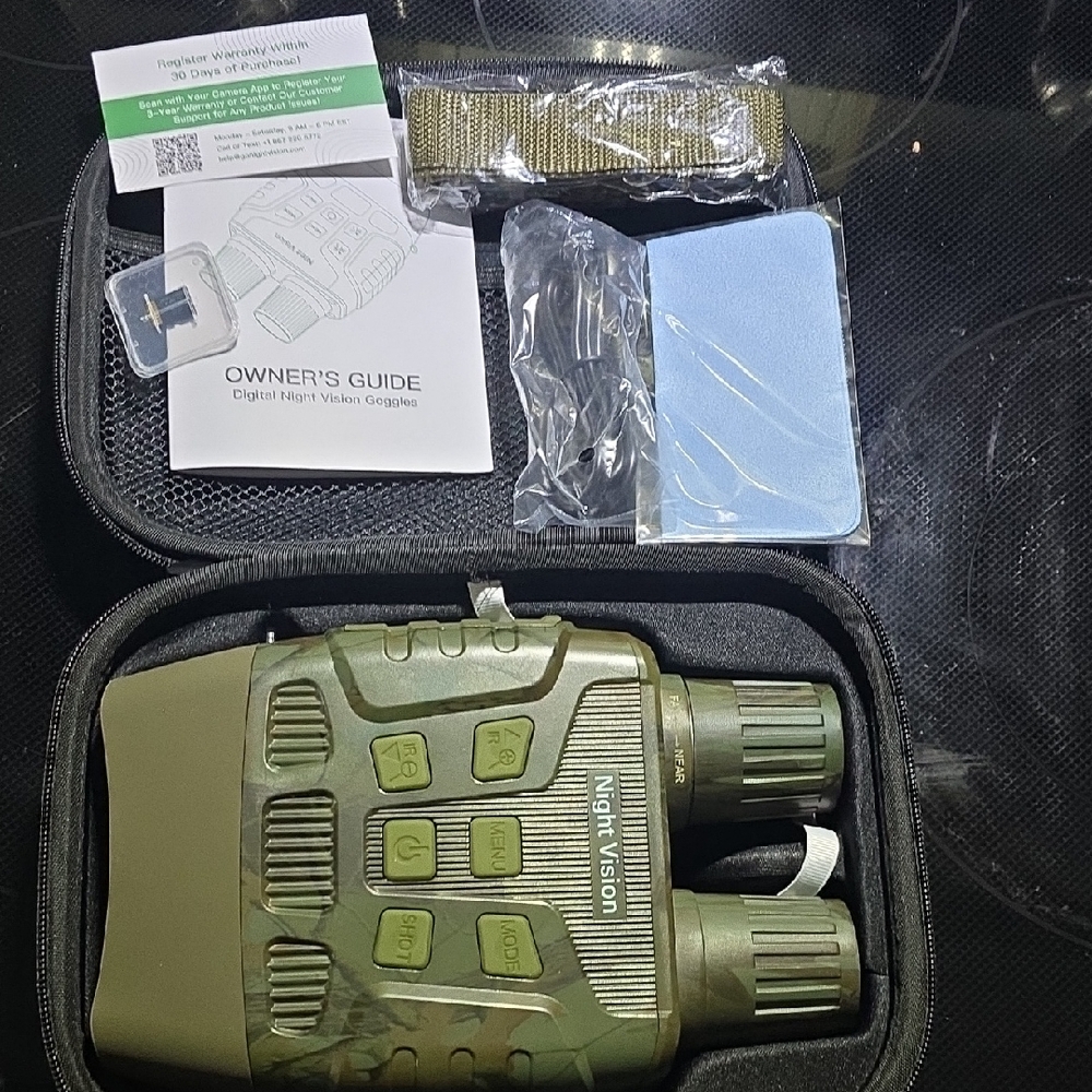 Night Vision Binoculars with Accessories